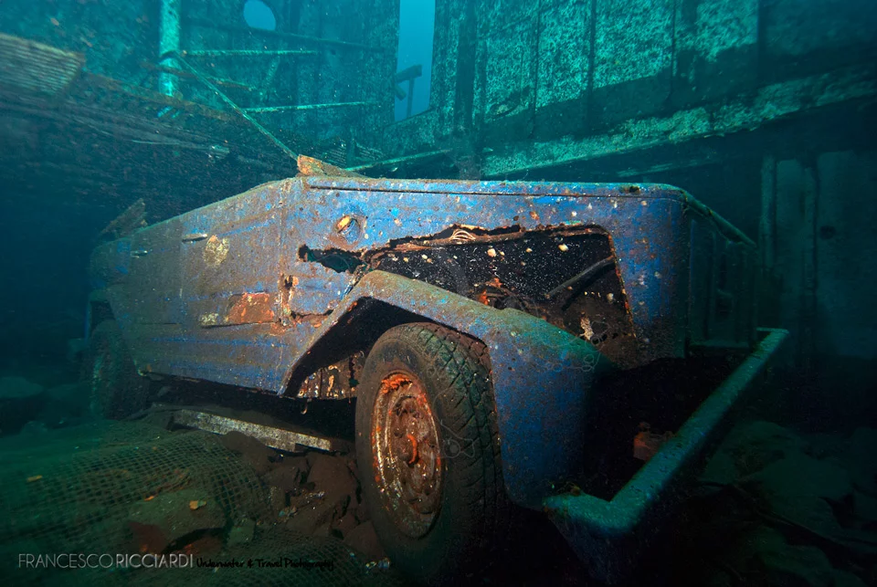 Kubu · Boga wreck
