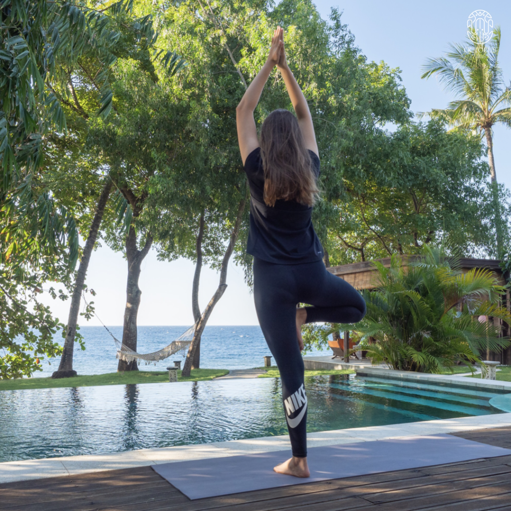 Yoga am Meer